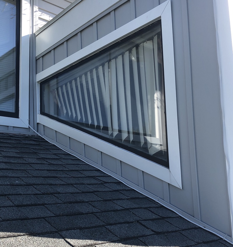 Trapezoid window 